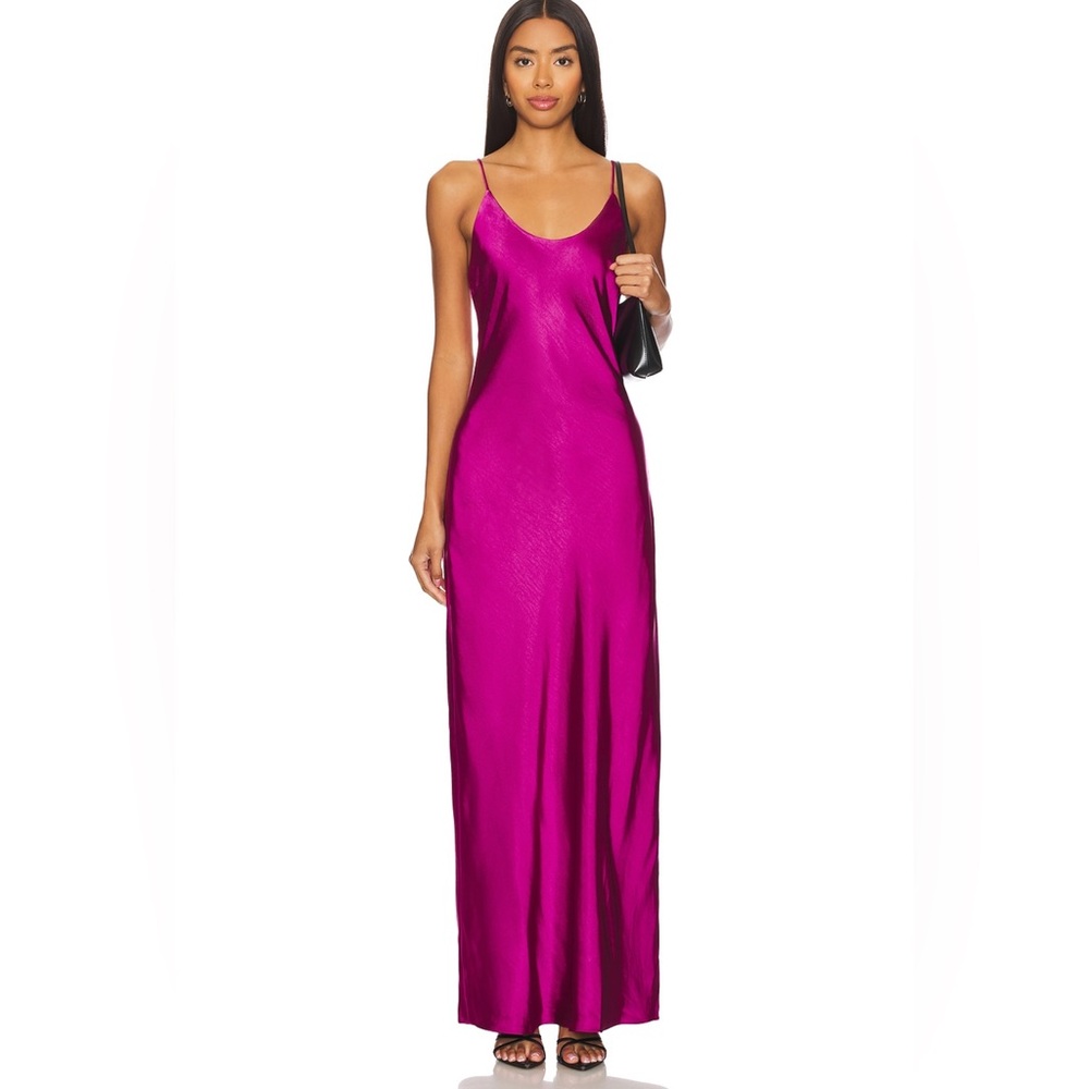 NWT Solid & Striped The Selena Dress in Magenta